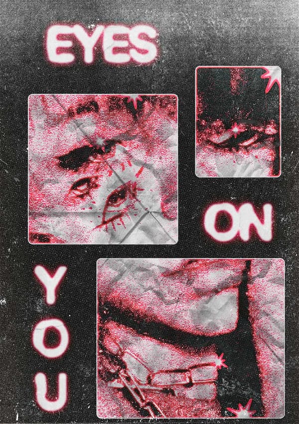 Eye Grunge Plakat